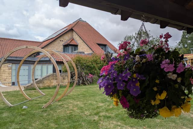 The sculpture at Martin House Children's Hospice