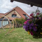 The sculpture at Martin House Children's Hospice