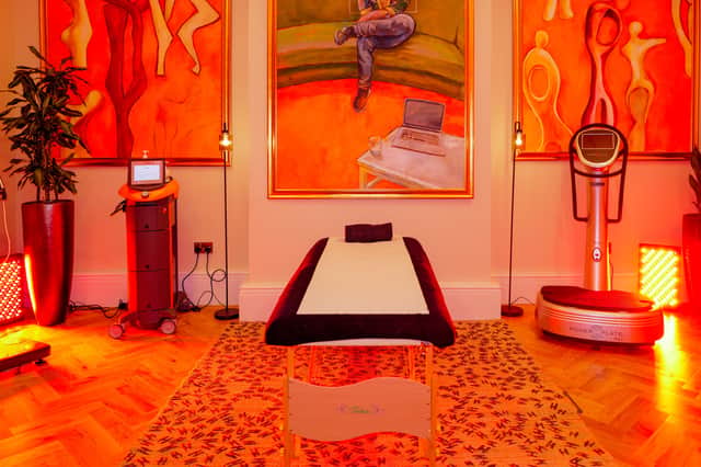 Metahealth treatments span body composition, musculoskeletal recovery, red and near-infrared light, radiofrequency, vibration and oxygen therapy