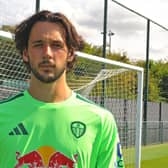 NEW NO 1: Leeds United keeper and record signing James Trafford at Thorp Arch. Picture by Steve Riding.
