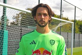NEW NO 1: Leeds United keeper and record signing James Trafford at Thorp Arch. Picture by Steve Riding.