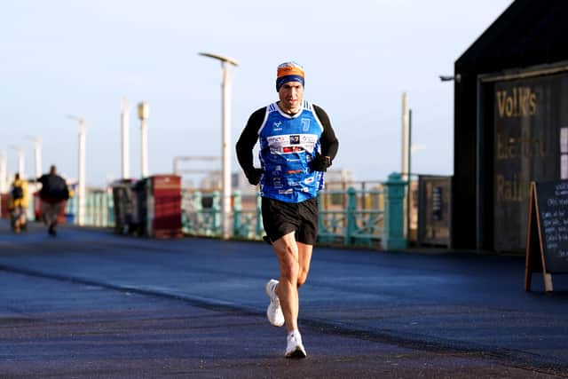 The ‘7 in 7: The Grand Finale’ venture will see Sinfield complete an ultra marathon every day for seven days from September 28