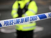A police cordon was erected on Back Ashton Terrace in Harehills