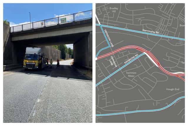Overnight closures will take place on Stanningley Bypass from tonight.