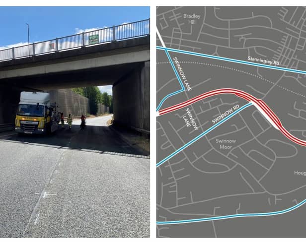 Overnight closures will take place on Stanningley Bypass from tonight.