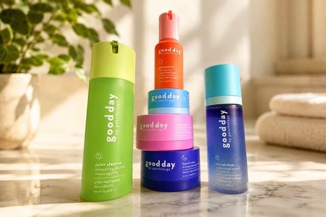 The Good Day by Patchology collection is built around molecular sunshine™, a complex designed to bring a sunshine-inspired approach to everyday skincare.