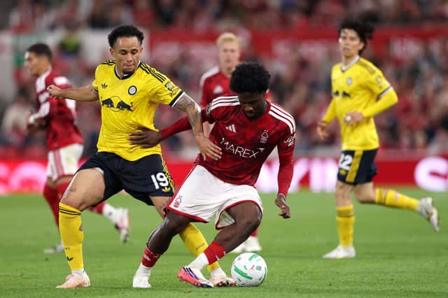 Noah Okafor will get his first Premier League start today.
