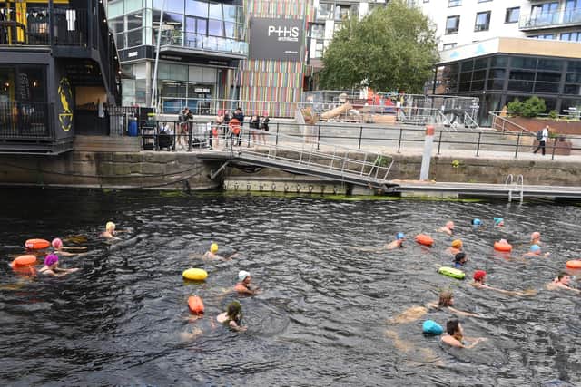 Swimmers and supporters are calling for the reinstatement of the site's open water swimming licence.
