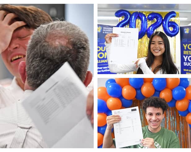 Joyful pictures from A Level and GCSE results day in Leeds.
