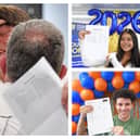 Joyful pictures from A Level and GCSE results day in Leeds.