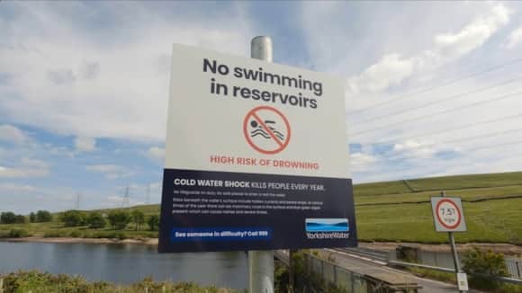 Yorkshire Water has urged reservoir visitors to stay safe this Bank Holiday Weekend