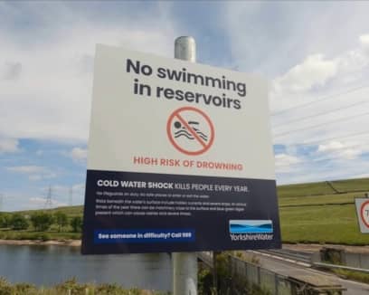 Yorkshire Water has urged reservoir visitors to stay safe this Bank Holiday Weekend