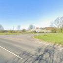 The crash happened on the A1246, at the junction with Holyrood Lane