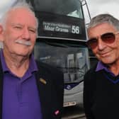 Trevor Gibson, 75, and Tony Baron, 79, first joined First Bus in 1970.