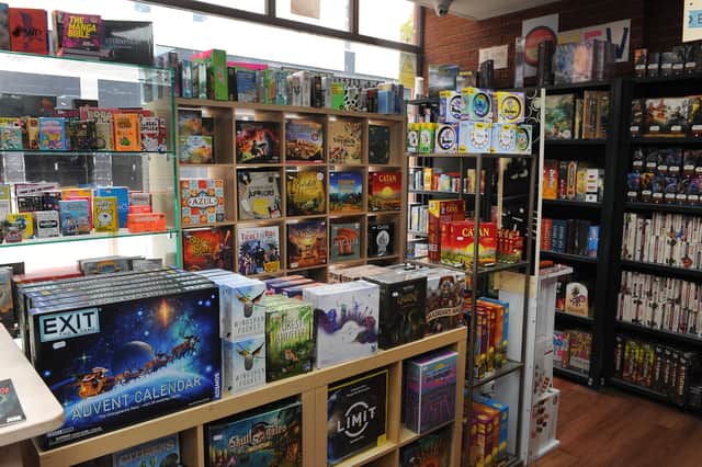 Travelling Man is an emporium for games and merchandise