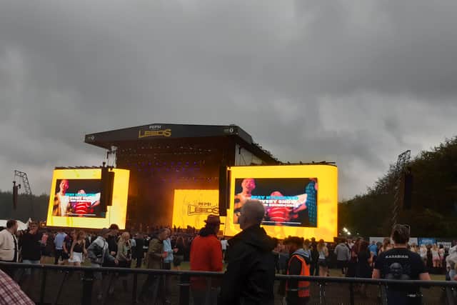 Main stage on day one of Leeds Festival 2026