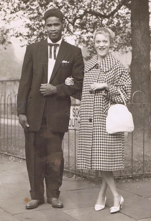 Alison Lowe's parents Alfred and Kay. Credit: Alison Lowe