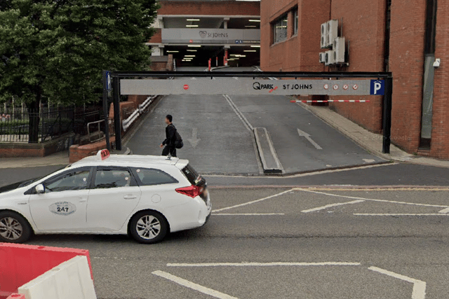  The incident happened at the entrance ramp of the St Johns Centre car park on Merrion Street.