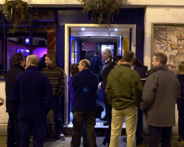 The last night at The Duchess, Vicar Lane, Leeds.