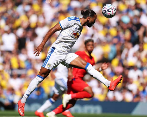 LEADING THE LINE: Leeds United no 9 Dominic Calvert-Lewin.