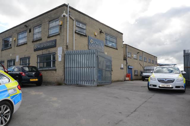 Police investigated a money laundering operation at Fowler Oldfield in Bradford