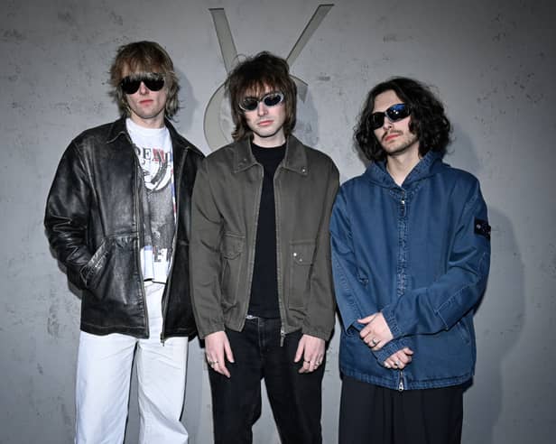 Jack Schiavo, Gene Gallagher and Ben Taylor of Villanelle, who will perform at Leeds Festival this weekend 