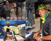 Sizzling street food, live steelpan music, and a pop-up carnival parade take over City Square today for the Bank Holiday celebration