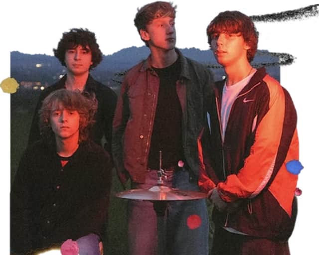"Friends first, band second" - rising indie group Florentenes talk about the geography around rowdy crowds after their Leeds Festival Saturday set.