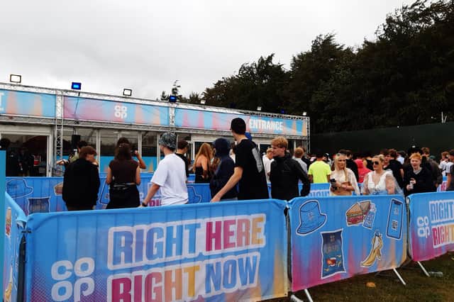The pop-up Co-op shop proved to be an affordable food option