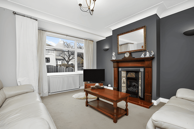 The spacious lounge through dining room forms one of three reception areas, giving the home plenty of flexibility for family life and entertaining