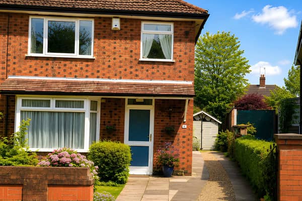 The Parkland Crescent frontage introduces a well-presented semi-detached home with an open outlook and private parking