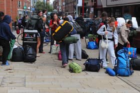Leeds Festival goers make their way home 31-08-2026 pic Steve Riding
Festival goes homeward bound
