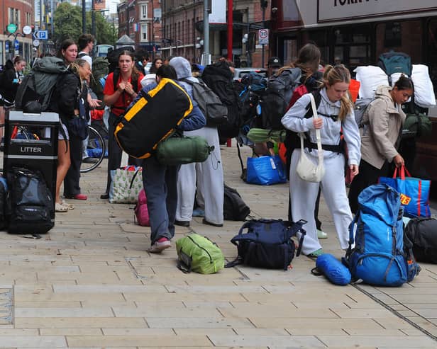 Leeds Festival goers make their way home 31-08-2026 pic Steve Riding
Festival goes homeward bound