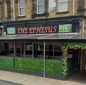 The Ephesus is based on Rodley Town Street.
