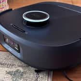Cottage vs robovac: The Eufy Omni E35 automatically detects changes between hard flooring and rugs, switching cleaning modes as it moves around the home.