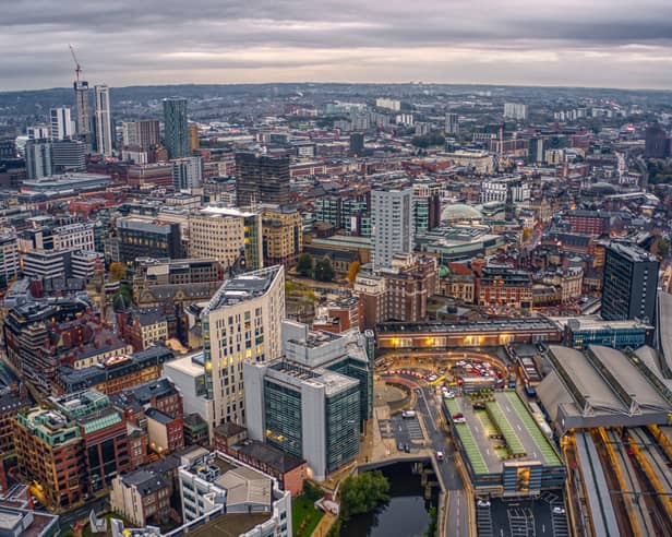 A general view of Leeds