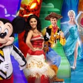 Mickey Mouse, Moana, Woody,  Elsa,  and Miguel are skating in for Disney On Ice presents Discover The Magic.