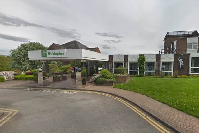 The incident took place at a hotel on Wakefield Road yesterday (September 2)