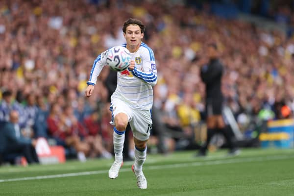 FANCIED TO START: Leeds United's Brenden Aaronson.