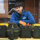 Michael Duna, 18, first entered the care system, aged two.