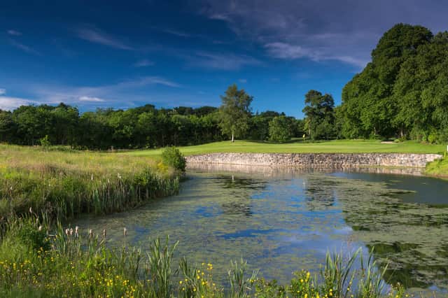 Galgorm Castle is one of Ireland's premier golf destinations. The championship course was host venue of the 2020 Dubai Duty Free Irish Open and has some of the finest facilities in the country incorporating an 18-hole championship parkland, 6-hole Pitch & Putt course, Himalyas putting green and golf academy incorporating a 24-bay driving range, short game area and large putting green.