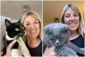 Bridgitte Causer, 55, launched The Cat Butler SW Leeds earlier this year