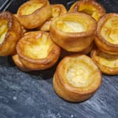 Yorkshire Puddings, made to Dolly Parton's recipe