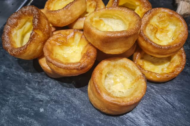 Yorkshire Puddings, made to Dolly Parton's recipe