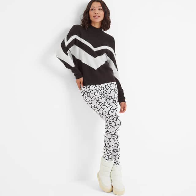 TOG24 Snowdon Womens Thermal Base Layer Leggings have more than 60% off in the brand's clearance sale. Pictured are the star print version.