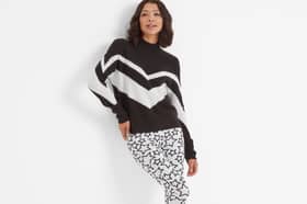 TOG24 Snowdon Womens Thermal Base Layer Leggings have more than 60% off in the brand's clearance sale. Pictured are the star print version.