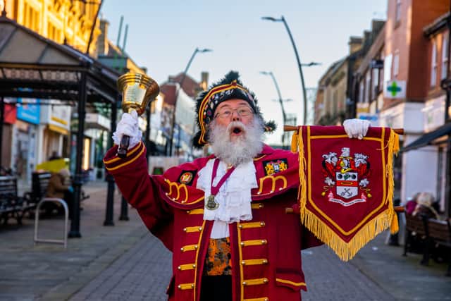 Steven Holt, Morley Town Crier, came away victorious at the British Championships last month.