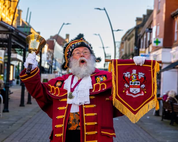 Steven Holt, Morley Town Crier, came away victorious at the British Championships last month.
