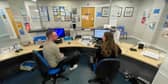 The Business Manager and the Patient Navigator at The Light Surgery in Leeds, a practice helped by AI researchers from the University of Leeds.