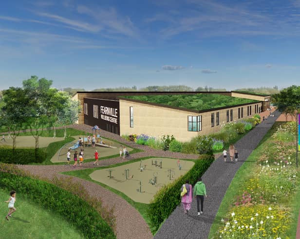 An artist's impression of the new Fearnville Leisure Centre
